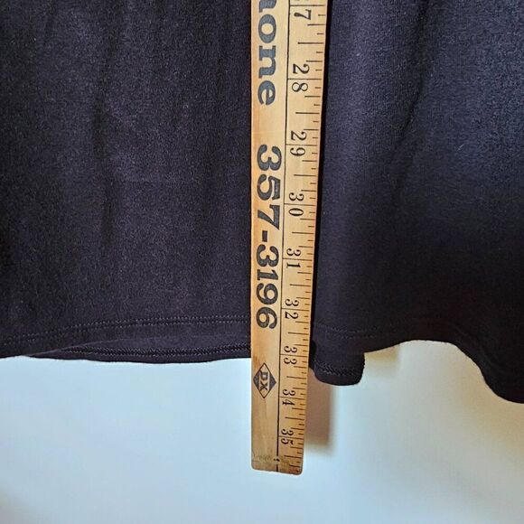 EUC SO BLACK PERFECTLY SOFT OFF SHOULDER ELASTIC SWING STYLE SHORT DRESS SIZE L - Picture 11 of 15